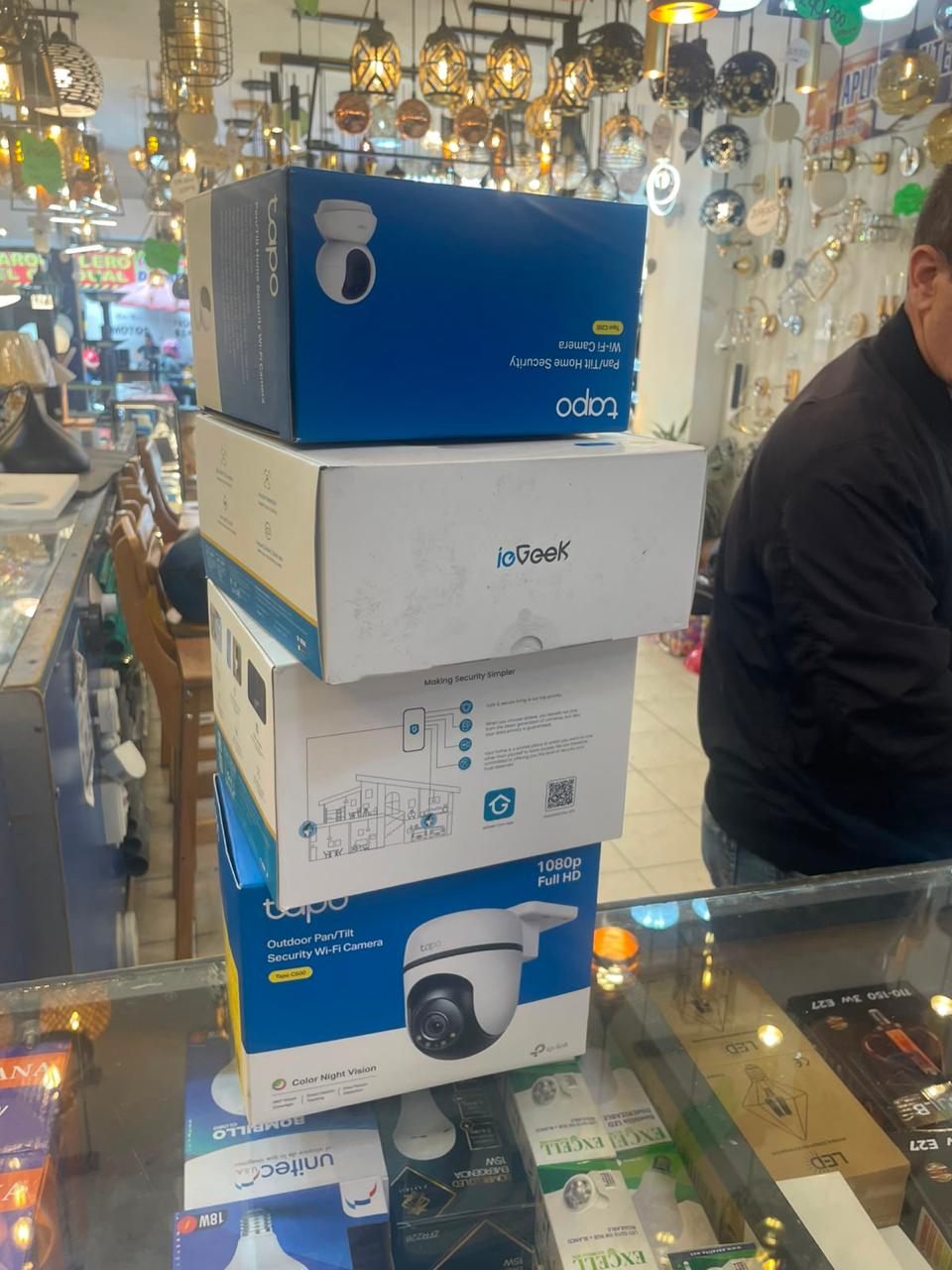 Cliente feliz con Tapo C200 + C500 + ieGeek