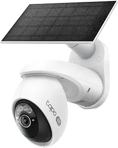 TP-Link Tapo Cámara Solar 2K PTZ 360° Exterior